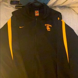 Nike USC zip up track jacket